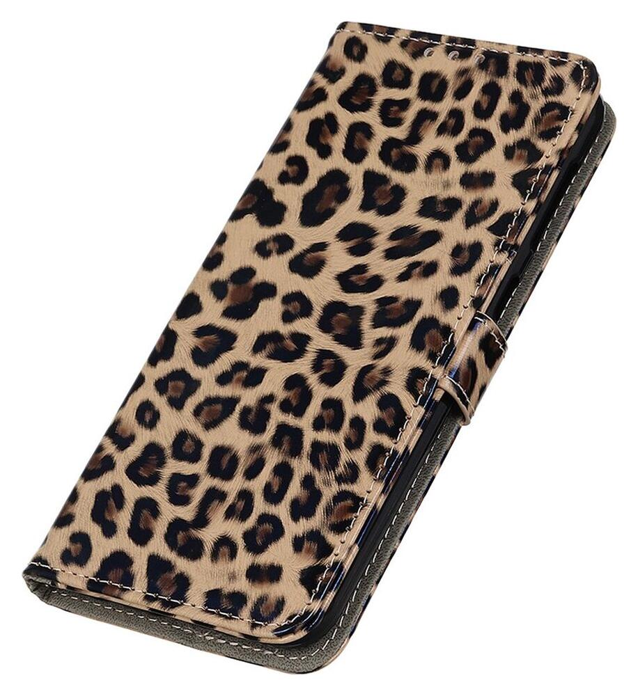 Samsung Galaxy M34 5G Hoesje Portemonnee Book Case Luipaard Print afbeelding 5