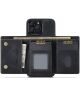 DG Ming iPhone 15 Pro Max Hoesje met Magnetische Kaarthouder Zwart