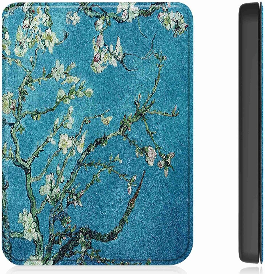 Kobo Clara 2E Hoes Tri-Fold Book Case met Flower Print afbeelding 9