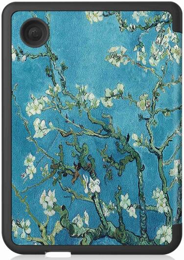 Kobo Clara 2E Hoes Tri-Fold Book Case met Flower Print afbeelding 11