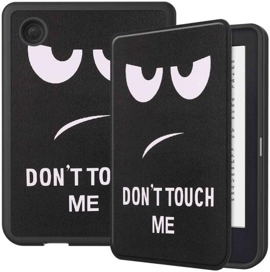 Kobo Clara 2E Hoes Book Case met Don&#039;t Touch Print afbeelding 1