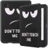 Kobo Clara 2E Hoes Book Case met Don&#039;t Touch Print afbeelding 1