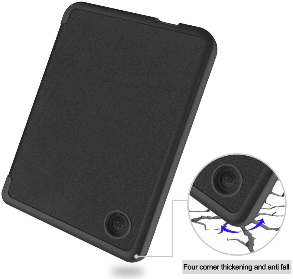 Kobo Clara 2E Hoes Book Case Beschermhoes Zwart afbeelding 3