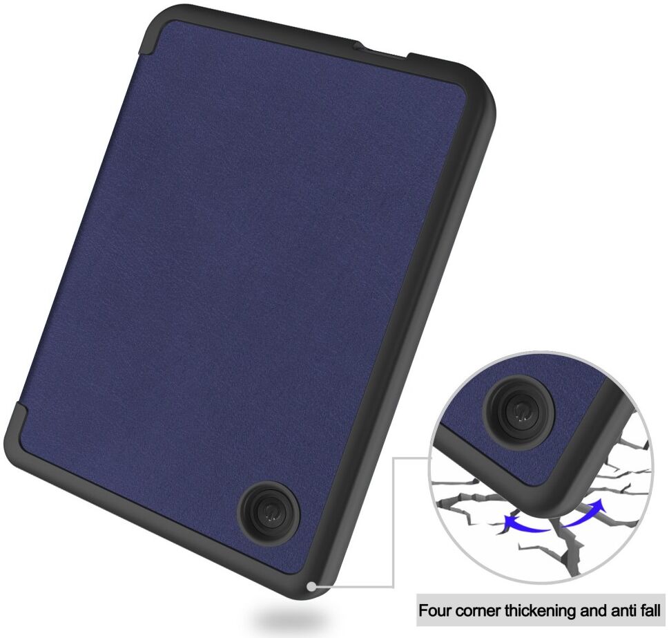 Kobo Clara 2E Hoes Book Case Beschermhoes Blauw afbeelding 3