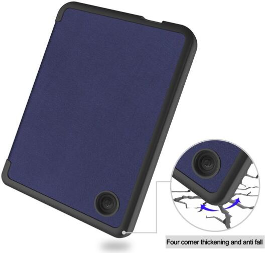 Kobo Clara 2E Hoes Book Case Beschermhoes Blauw afbeelding 3