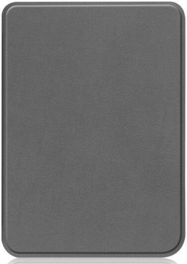Kobo Clara 2E Hoes Book Case Beschermhoes Grijs afbeelding 2