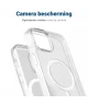 Apple iPhone 15 MagSafe Hoesje Schokbestendig en Dun TPU Transparant