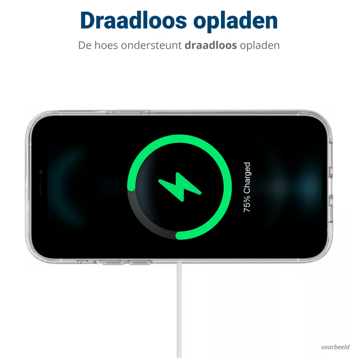 iPhone 15 Pro Max MagSafe Hoesje Schokbestendig en Dun TPU Transparant afbeelding 6