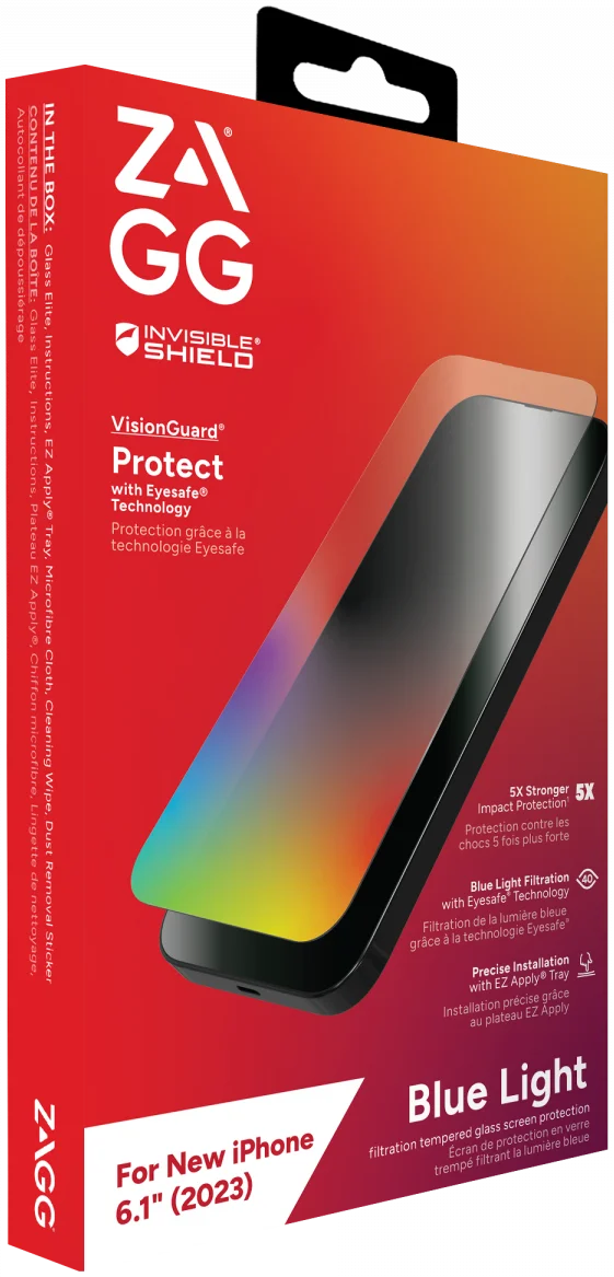 ZAGG InvisibleShield Glass Elite VG Apple iPhone 15 Screen Protector afbeelding 3