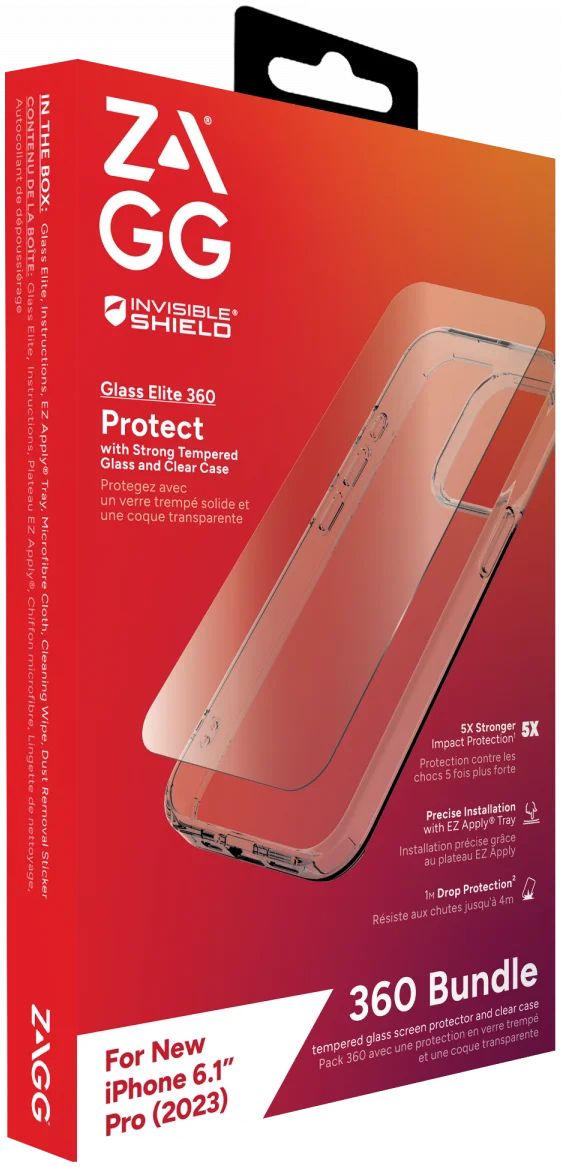 ZAGG InvisibleShield 360 Bundel Apple iPhone 15 Pro Full Protection afbeelding 3