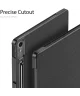 Dux Ducis Domo Lenovo Tab P12 Hoes Tri-Fold Book Case Zwart