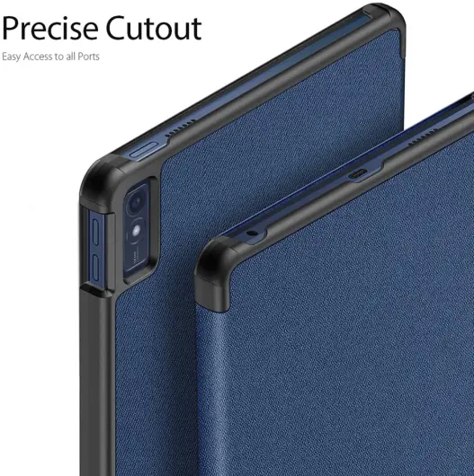 Dux Ducis Domo Lenovo Tab M10 5G Hoes Tri-Fold Book Case Blauw afbeelding 6
