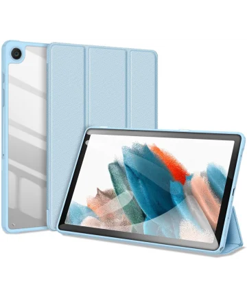 Dux Ducis Toby Samsung Tab A9 Plus Hoes Tri-Fold Book Case Blauw Hoesjes