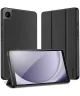Dux Ducis Domo Samsung Galaxy Tab A9 Hoes Tri-Fold Book Case Zwart
