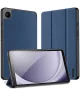 Dux Ducis Domo Samsung Galaxy Tab A9 Hoes Tri-Fold Book Case Blauw