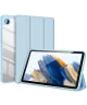 Dux Ducis Toby Samsung Galaxy Tab A9 Hoes Tri-Fold Book Case Blauw