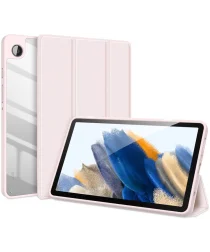 Dux Ducis Toby Samsung Galaxy Tab A9 Hoes Tri-Fold Book Case Roze