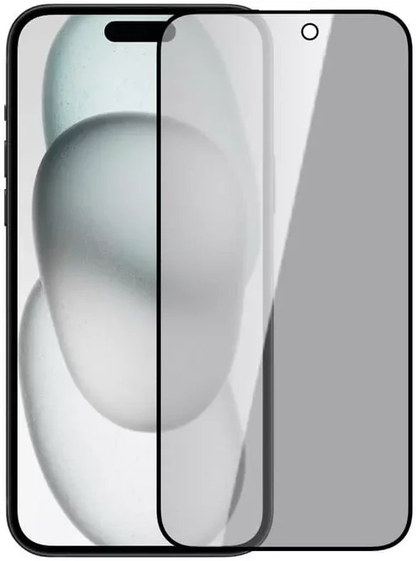 Nillkin Guardian iPhone 15 Plus/15 Pro Max Privacy Glass met Frame afbeelding 2