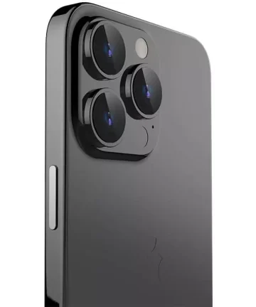 Nillkin CLR Apple iPhone 15 Pro/15 Pro Max Camera Protector Glas Zwart Screen Protectors