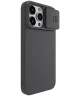 Nillkin iPhone 15 Pro Max Hoesje MagSafe Camera Slider Zwart