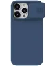 Nillkin iPhone 15 Pro Max Hoesje MagSafe Camera Slider Blauw