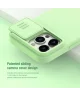 Nillkin iPhone 15 Pro Max Hoesje MagSafe Camera Slider Mint Groen