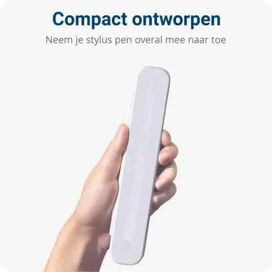 Apple Pencil (1 & 2 Generatie) Houder Hoesje Blauw afbeelding 2