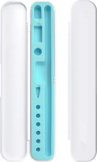 Apple Pencil (1 & 2 Generatie) Houder Hoesje Blauw afbeelding 7