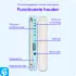 Apple Pencil (1 & 2 Generatie) Houder Hoesje Blauw afbeelding 4