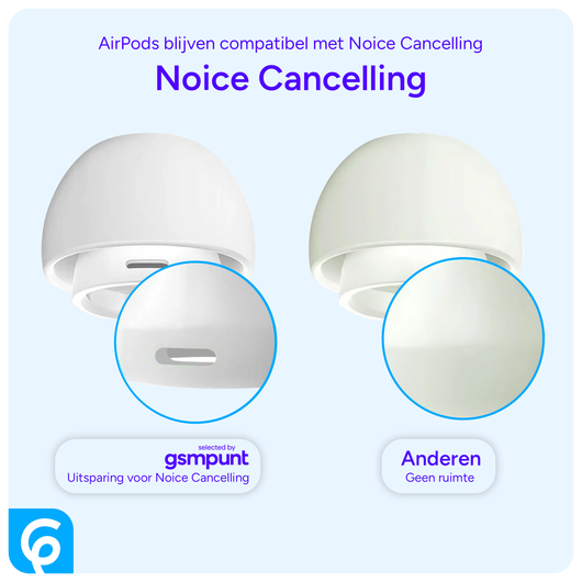 3 Pack AirPods Pro (1e & 2e Generatie) Siliconen Dopjes Tips Medium afbeelding 3
