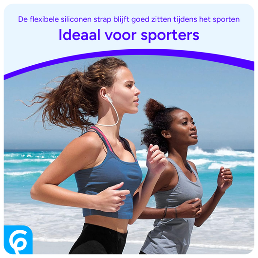 Magnetisch Oordopjes Koord - Siliconen Strap AirPods/AirPods Pro Wit afbeelding 4