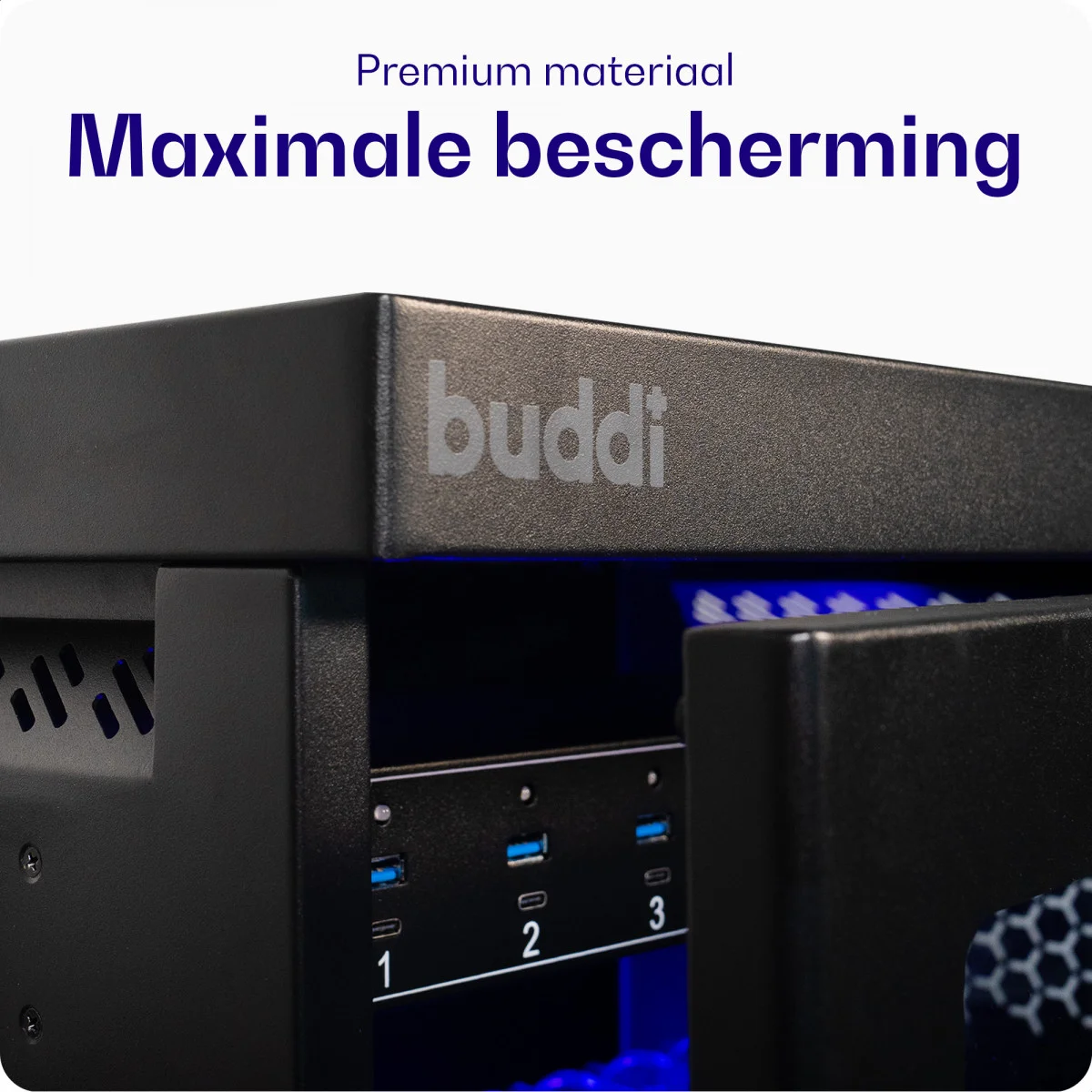 Buddi Collect Oplaadstation Kast voor 10 Tablets / Smartphones / Laptops afbeelding 7