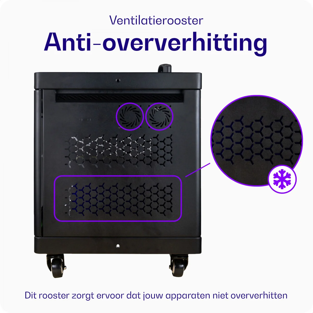 Buddi Collect Oplaadstation Kast voor 10 Tablets / Smartphones / Laptops afbeelding 8