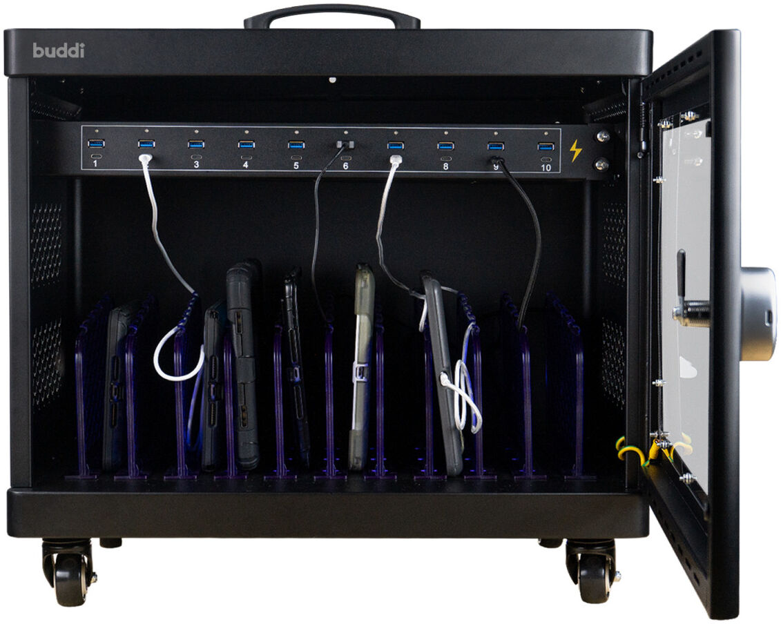 Buddi Collect Oplaadstation Kast voor 10 Tablets / Smartphones / Laptops afbeelding 14