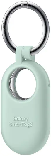 Origineel Samsung Galaxy SmartTag 2 Hoesje Siliconen Case Mint afbeelding 2