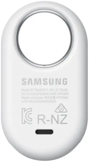 Origineel Samsung Galaxy SmartTag 2 Bluetooth Tracker 1-Pack Wit afbeelding 9