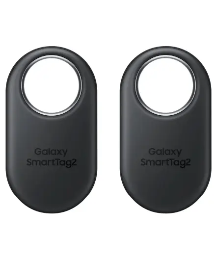 Origineel Samsung Galaxy SmartTag 2 Bluetooth Tracker 2-Pack Zwart afbeelding 1