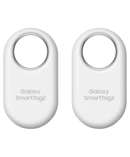 Origineel Samsung Galaxy SmartTag 2 Bluetooth Tracker 2-Pack Wit afbeelding 1