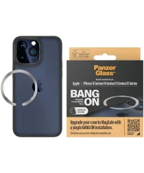 PanzerGlass Bang On MagSafe Ring voor Telefoonhoesjes Zwart
