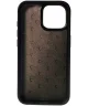 Rosso Elite iPhone 15 Hoesje MagSafe Book Case Echt Leer Bruin