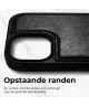 Rosso Elite iPhone 15 Plus Hoesje MagSafe Book Case Leer Zwart