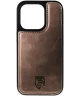 Rosso Elite iPhone 14 Pro Hoesje MagSafe Book Case Leer Bruin