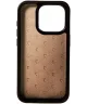 Rosso Elite iPhone 14 Pro Hoesje MagSafe Book Case Leer Lichtbruin