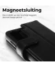 Rosso Elite Samsung Galaxy S23 Hoesje MagSafe Book Case Zwart