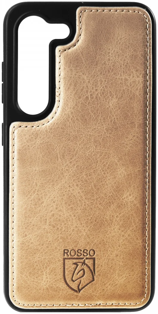 Rosso Elite Samsung Galaxy S23 Hoesje MagSafe Book Case Lichtbruin afbeelding 16