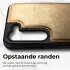 Rosso Elite Samsung Galaxy S23 Hoesje MagSafe Book Case Lichtbruin afbeelding 6