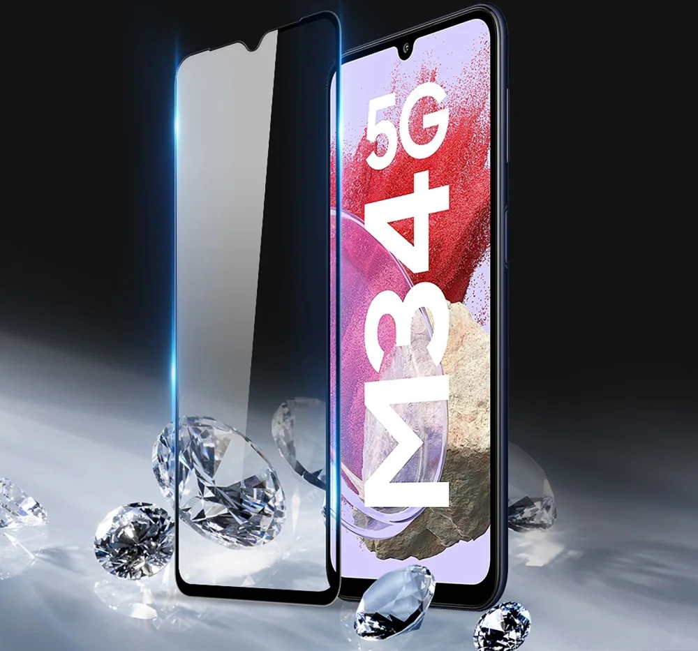 Dux Ducis Samsung Galaxy M34 Screen Protector 9H Tempered Glass 0.33mm afbeelding 2