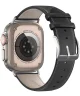 Dux Ducis - YS Leren Apple Watch Bandje - 38MM/40MM/41MM - Zwart