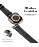 Dux Ducis - YS Leren Apple Watch Bandje - 38MM/40MM/41MM - Zwart