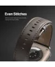 Dux Ducis - YS Leren Apple Watch Bandje - 38MM/40MM/41MM - Grijs